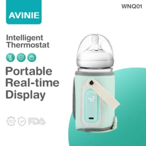 AVINIE Portable Baby Bottle Warmer Feeding Bottle Heat Keeper Travel Warmer Cover USB Heater Outdoor Bottle Warmer BPA Free